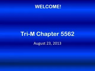 Tri-M Chapter 5562