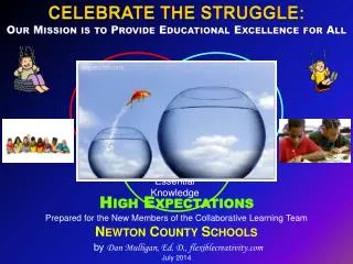Prepared for the New Members of the Collaborative Learning Team Newton County Schools