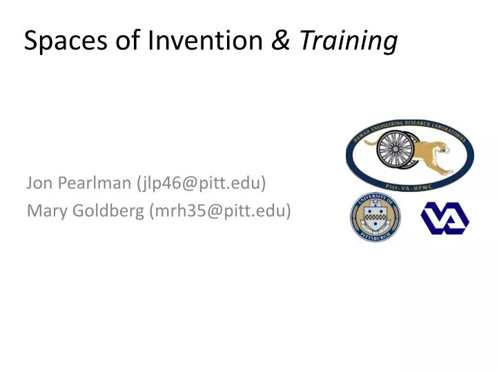 spaces of invention training