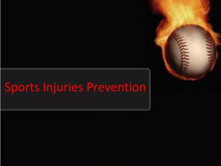 sports injuries prevention