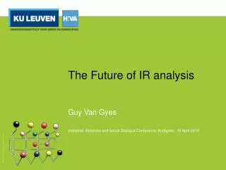 The Future of IR analysis