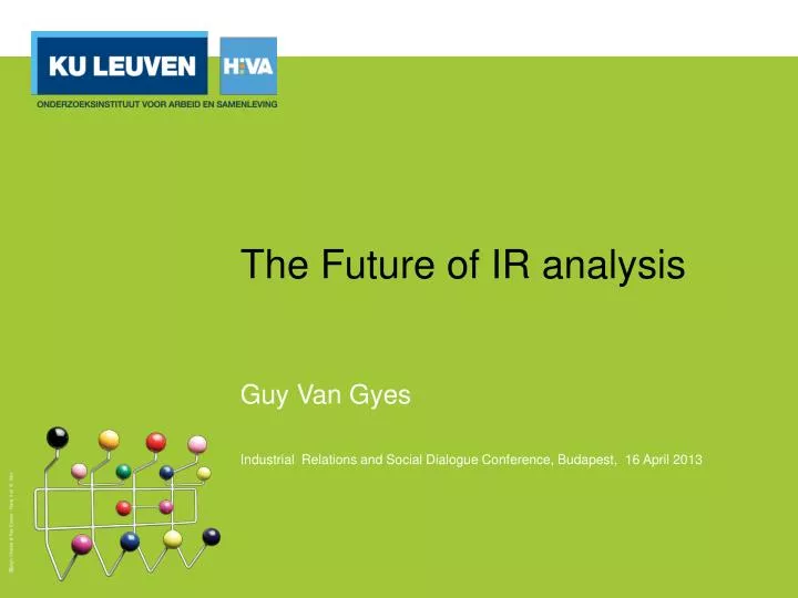 the future of ir analysis