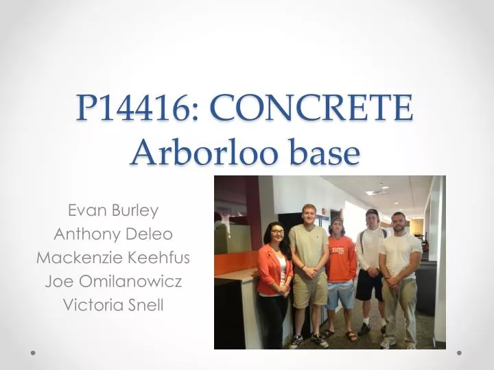 p14416 concrete arborloo base