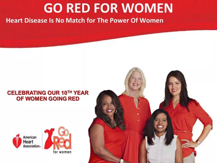 go red for women