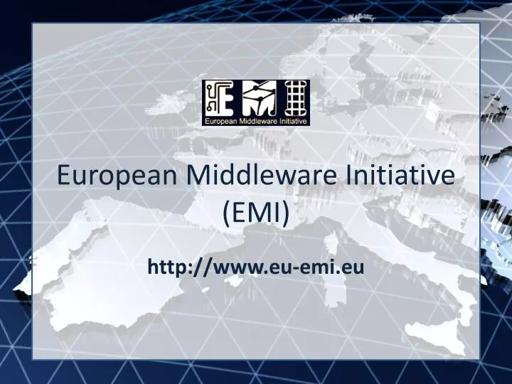 european middleware initiative emi