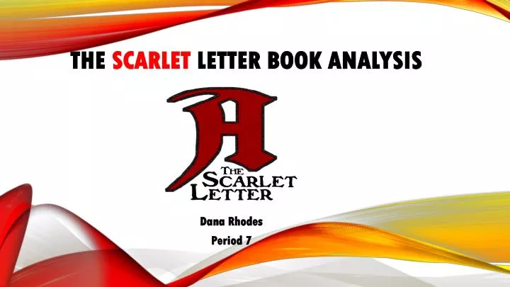 the scarlet letter book analysis