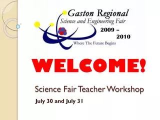 Science Fair Teacher Workshop