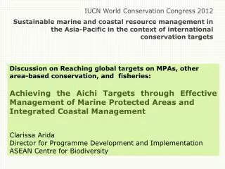 IUCN World Conservation Congress 2012
