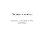 Understanding Sequence Analysis: Structures and Patterns in DNA and Proteins - slide 1