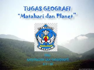 tugas geografi matahari dan planet