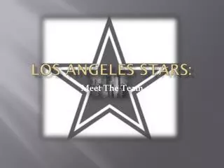 Los Angeles Stars: