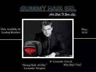 GUMMY HAIR GEL