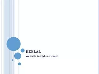 heelal