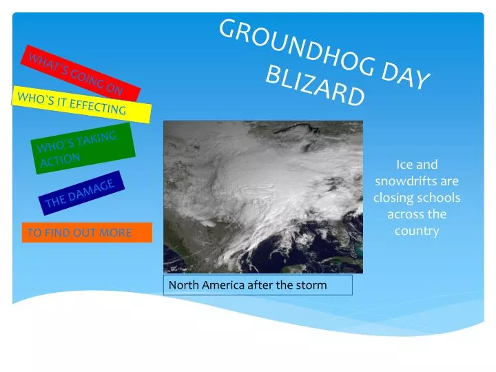 groundhog day blizard