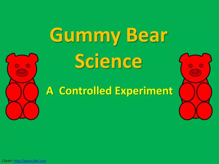 gummy bear science