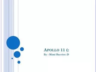 Apollo 11 (: