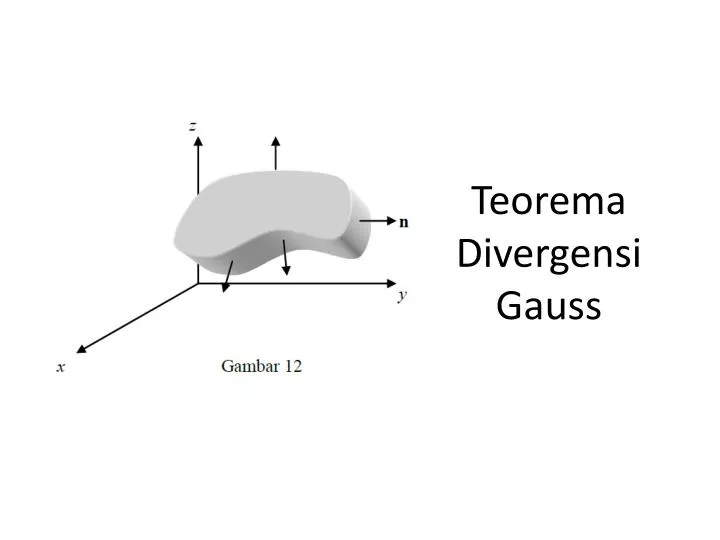 teorema divergensi gauss