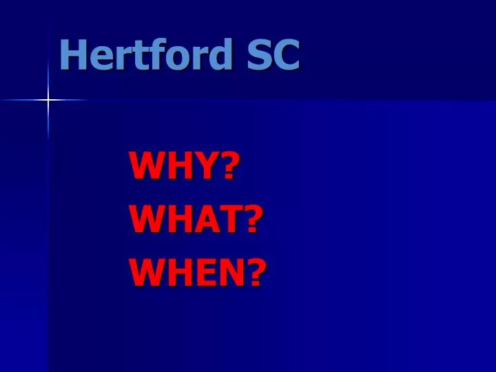 hertford sc