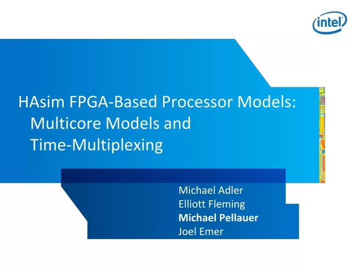 hasim fpga based processor models multicore models and time multiplexing