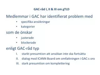 gac r d i ii iii om gtld