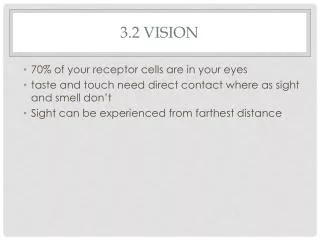 3.2 Vision