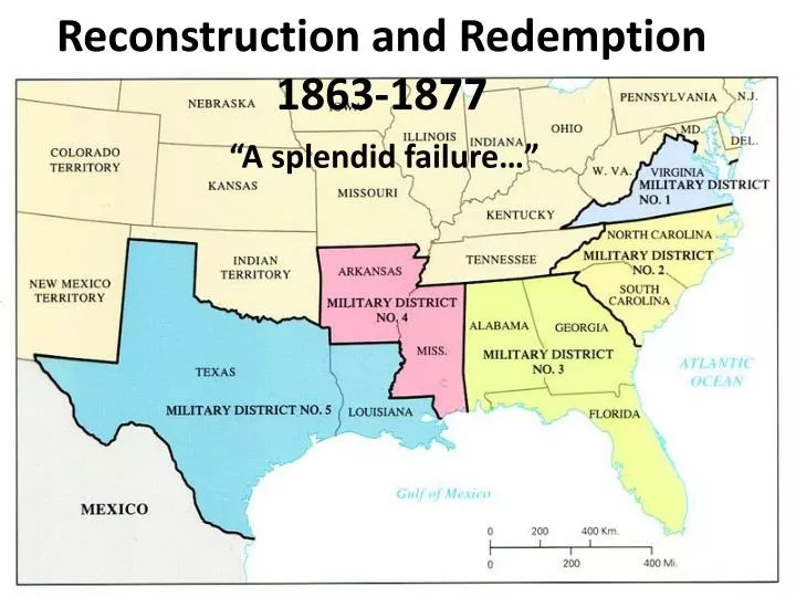 reconstruction and redemption 1863 1877