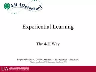 Experiential Learning