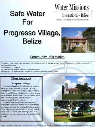 Progresso Village, Belize