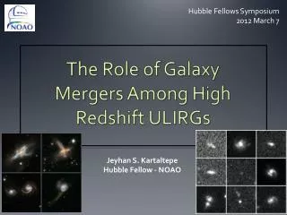 The Role of Galaxy Mergers Among High Redshift ULIRGs
