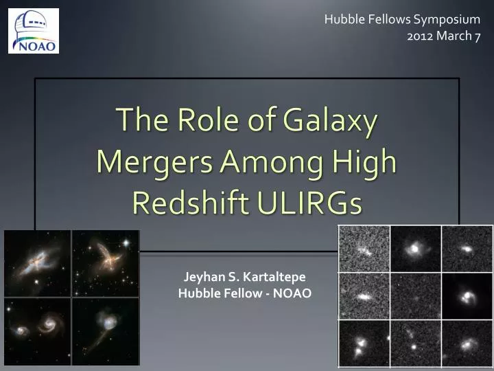 the role of galaxy mergers among high redshift ulirgs