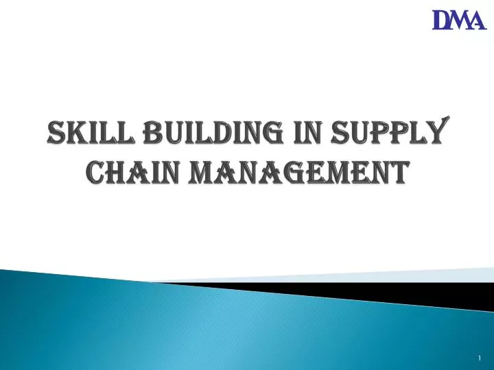 skill building in supply chain management