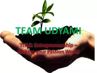 TEAM UDYAMI