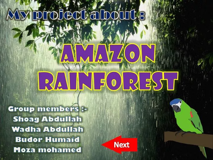 Ppt Amazon Rainforest Powerpoint Presentation Free Download Id2432038 4881
