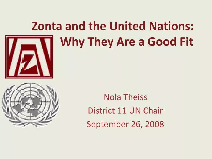 zonta and the united nations why they are a good fit
