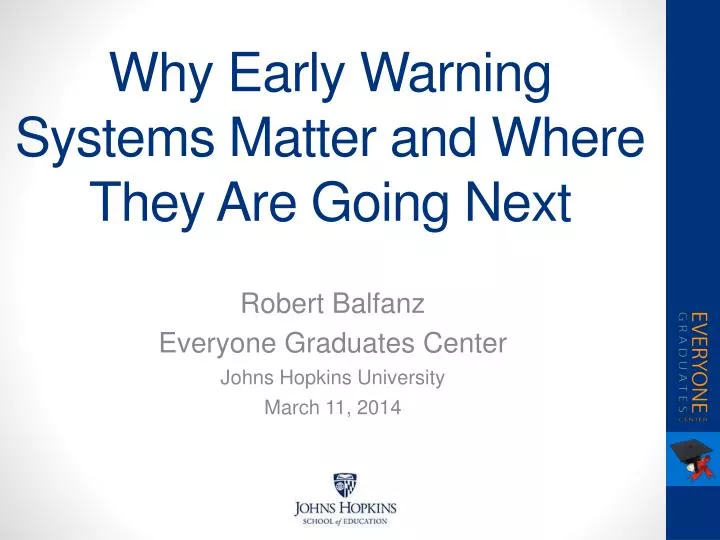 why early warning systems matter and where they are going next