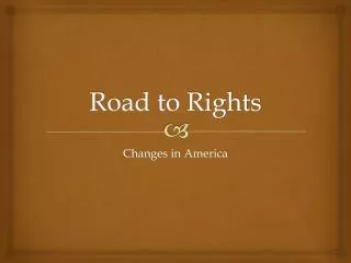 Road to Rights