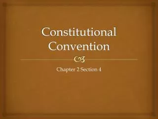 Constitutional Convention