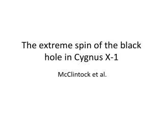 The extreme spin of the black hole in Cygnus X-1