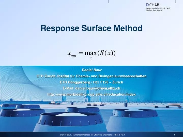 response surface method