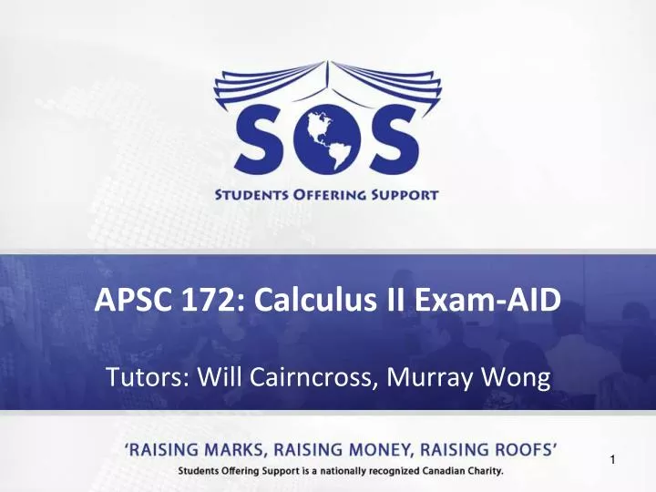 apsc 172 calculus ii exam aid