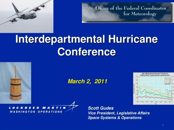 interdepartmental hurricane conference