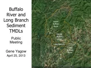 Buffalo River and Long Branch Sediment TMDLs