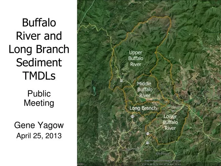 buffalo river and long branch sediment tmdls