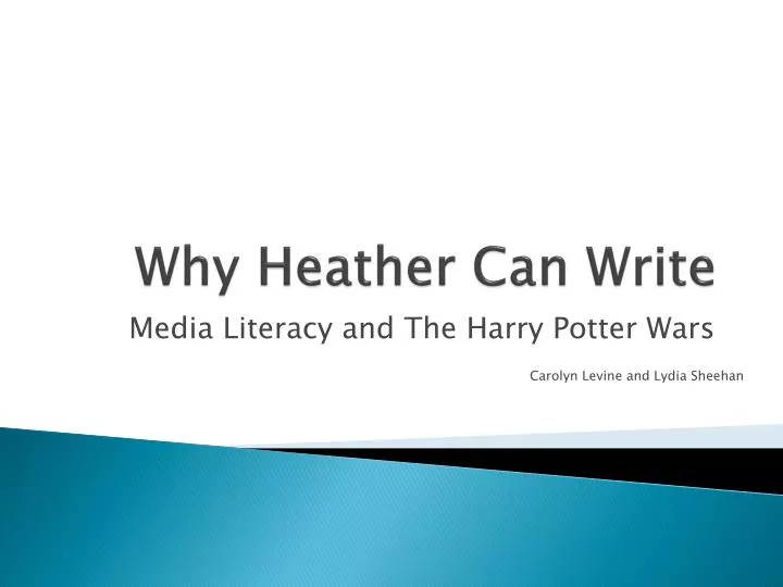 why heather can write
