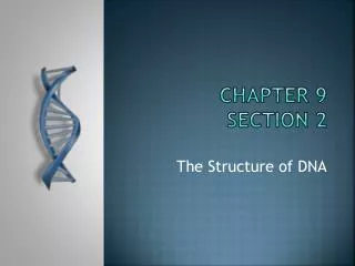 Chapter 9 Section 2