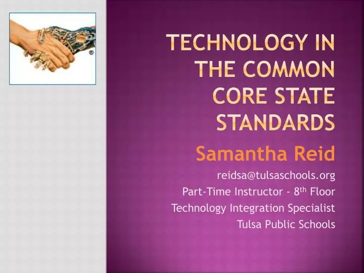 technology in the common core state standards