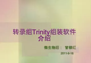 trinity
