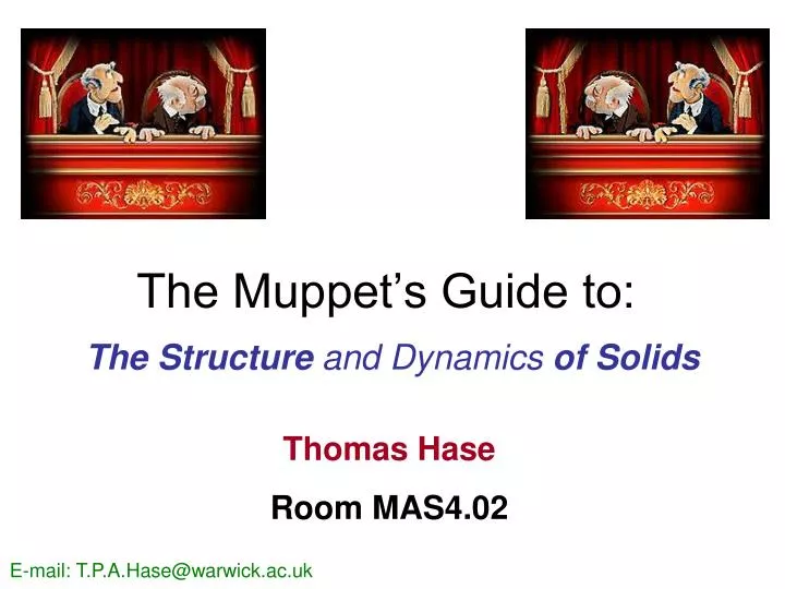 the muppet s guide to