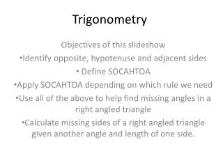 Trigonometry