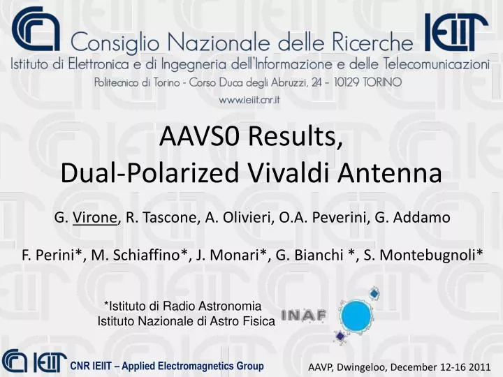 aavs0 results dual polarized vivaldi antenna